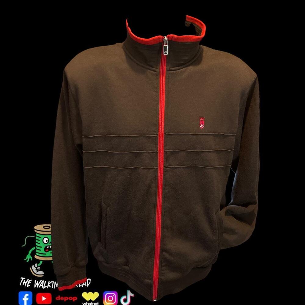 Enjoy Skateboarding Chocolate Vintage Zip Up Size Large